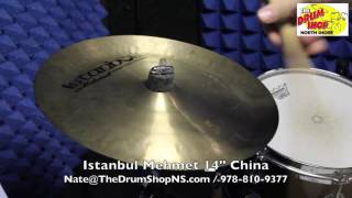 Video thumbnail for Istanbul Mehmet 14" China - The Drum Shop North Shore by Nate Morrison Drums