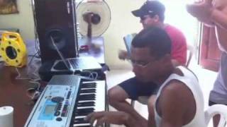 Angel en Guira El Farolito (Miguel invitado al piano)