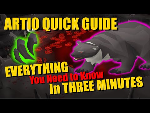 Artio/Callisto in THREE Minutes - A Quick Boss Guide - OSRS