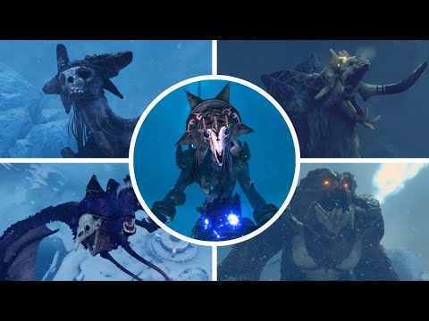 Praey for the Gods - All Bosses (& Cutscenes) + Ending