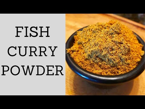 HOW TO MAKE FISH CURRY POWDER AT HOME |SECRET TO MAKE...
