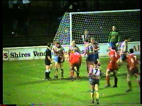 Shrewsbury Town v Cardiff City 1992-93 Autoglass Trophy