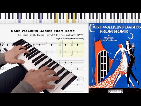 Cake Walking Babies From Home (1924, Ragtime piano)