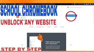 ✅  How To Unblock Any Website On A School Chromebook 🔴