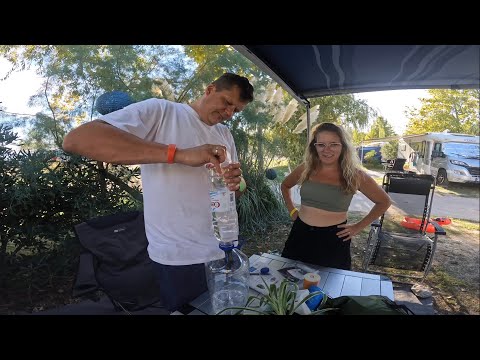 Arrival at Split campsite in Croatia | Caravanlife | Emigrate 2022