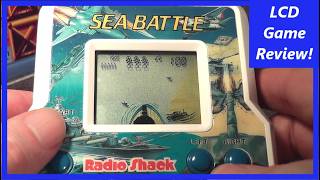 Sea Battle Radio Shack Handheld LCD Game Review The No Swear Gamer Ep 853
