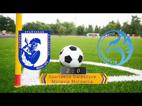 [SKRÓT] Spartakus Daleszyce 2 - 0 Moravia Morawica   [06.05.2023]
