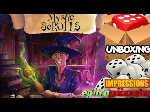 Mystic ScROLLS - Unboxing & Impressions (EN) by Epitrapaizoume
