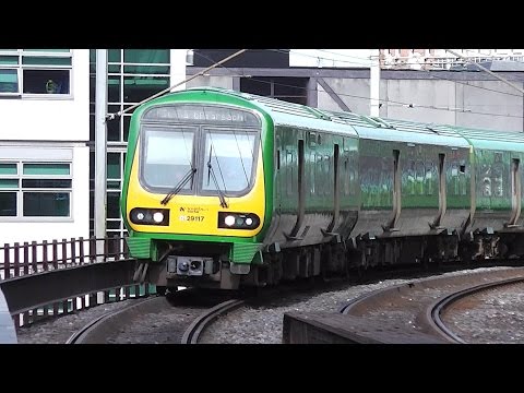 IE 29000 Class DMU Train number 29117 - Pearse Station, Dublin