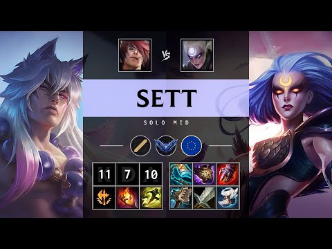 Sett Mid vs Diana - EUW Diamond Patch 25.08
