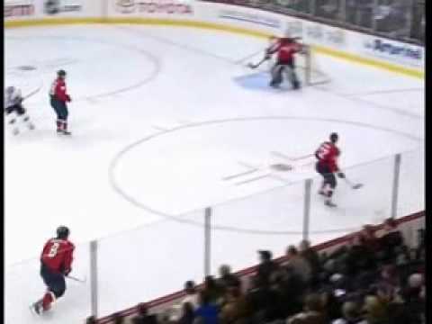 Alex Ovechkin levels Mike Fisher