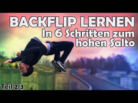 Backflip Lernen - In 6 Schritten zum Hohen Rückwärtssalto