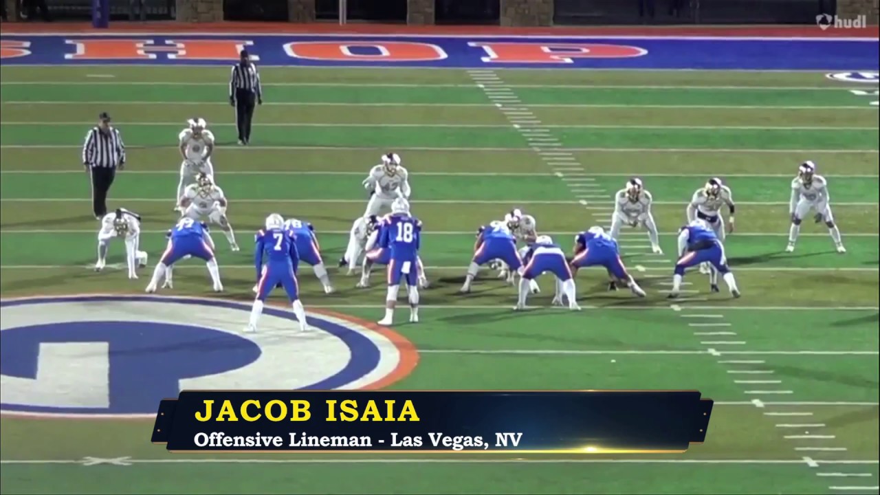 Jacob Isaia - Bishop Gorman Offensive Lineman - Highlights