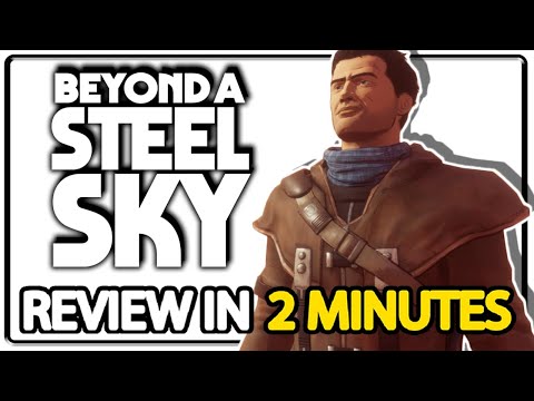 A Cyberpunk Point & Click Adventure Game! - Beyond a Steel Sky Review
