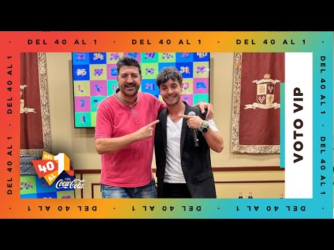 El Voto VIP de POLO NÁNDEZ es para… | Del 40 al 1 Coca-Cola en LOS40