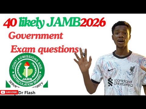 40 Likely JAMB2026 Questions in Government