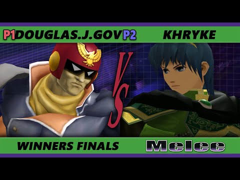 S@X 426 Winners Finals - Khryke (Marth) Vs. Douglas.J.Gov (Captain Falcon) Smash Melee - SSBM