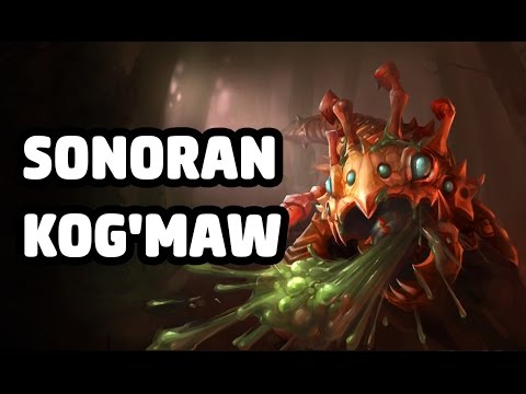 SONORAN KOG'MAW SKIN SPOTLIGHT - LEAGUE OF LEGENDS