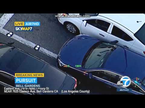 Bell Gardens Police Chase 05/11/2017 - High Speed Pursuit