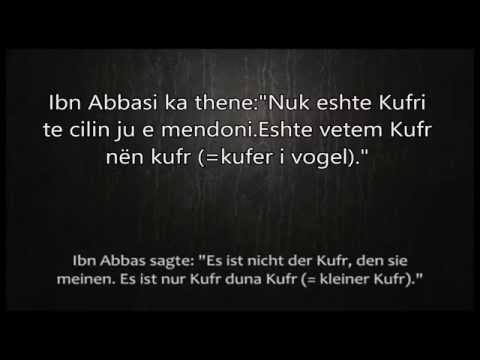 Kufr duna kufr (Kufr i Vogel) – Shejh Ebu Omer El-Kuwejti (Rahimehullah)