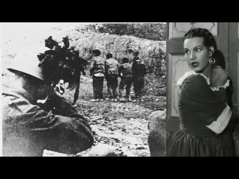 L'esecuzione dell'attrice cinematografica italiana fucilata