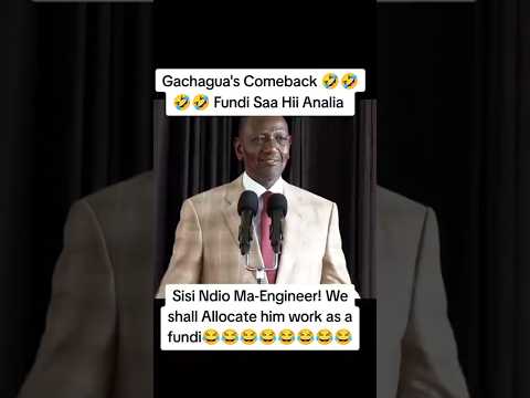 William Ruto Vs Gachagua...Fundi Vs Engineer  #onlinecommunityke