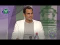Roger Federer Wimbledon 2019 Second Round Press Conference