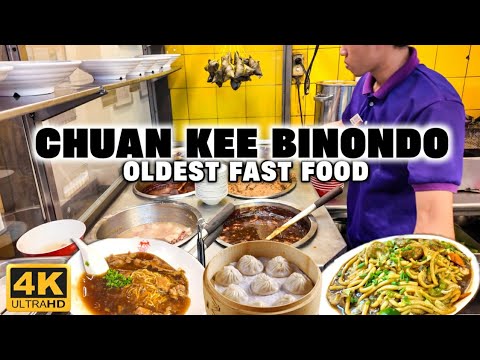 [4K] Dining at CHUAN KEE: A Taste of BINONDO'S Oldest Fast Food!