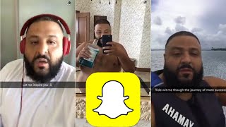 DJ KHALED SNAPCHAT VIDEO COMPILATION