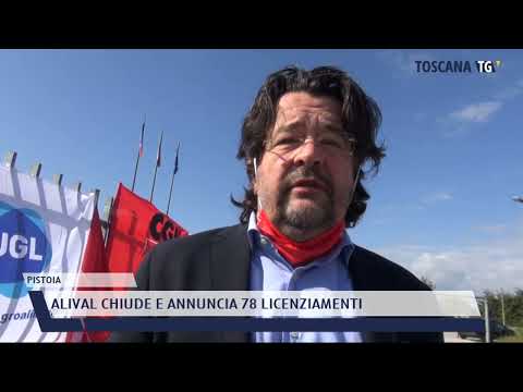 2022-04-26 PISTOIA - ALIVAL CHIUDE E ANNUNCIA 78 LICENZIAMENTI