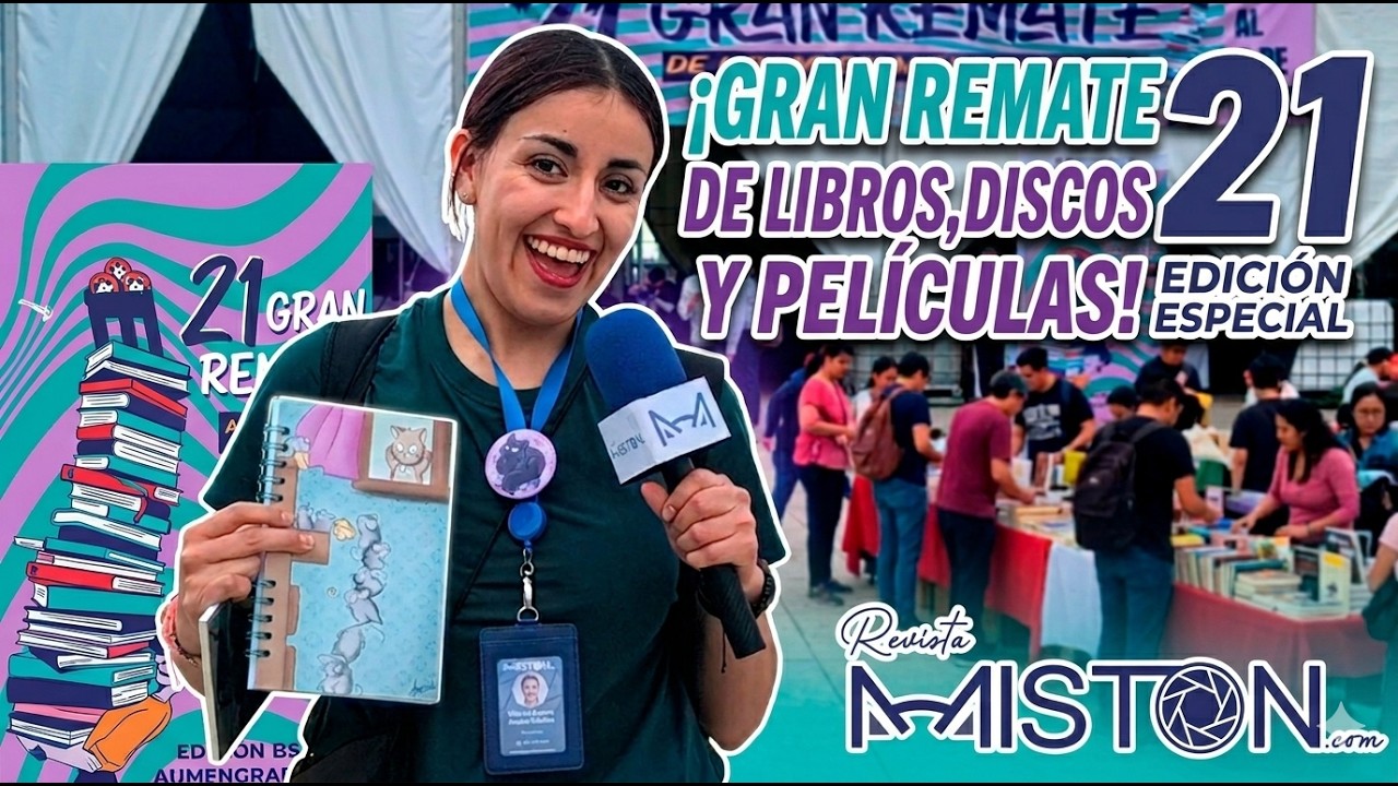 21° Remate de Libros, Discos y Películas en la Ciudad de México