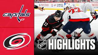 Carolina Hurricanes vs Washington Capitals
