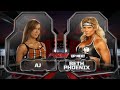 AJ Lee Vs Beth Phoenix WWE Raw 29 10 2012 En Español