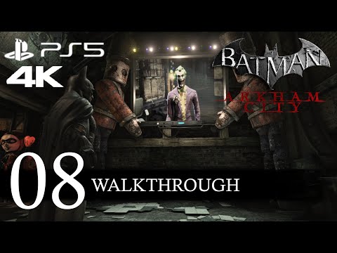 Batman: Arkham City Walkthrough Part 8 (No Commentary/Full Game) PS5 4K