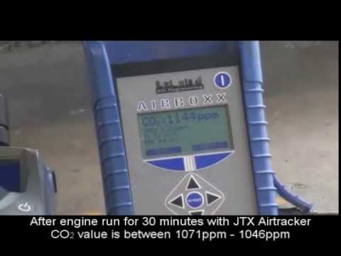 JTX Airtracker Carbon Testing