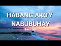 Habang Ako'y Nabubuhay (Lyric Video) | Sanshai | Composed By Hamier M. Sendad