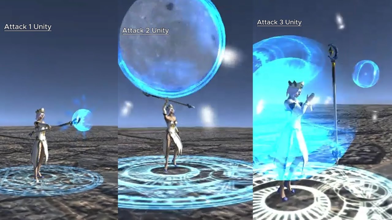 Moon Priestess Game Character 3D Model