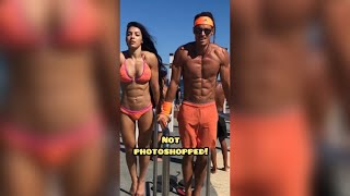 Insanely Shredded Six Pack Abs. Calisthenics at Bondi Beach with @markedwardgreenham