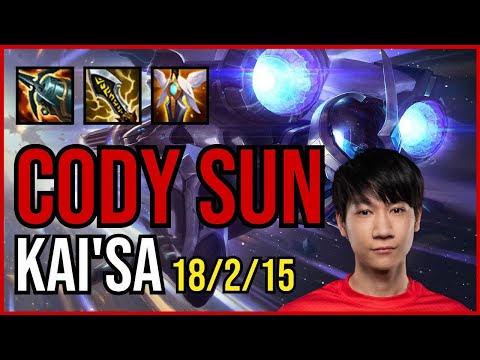 CODY SUN - KAI'SA vs. JHIN ADC | NA RANKED | PATCH 11.1