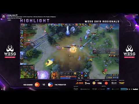 WESG 2019 Grand Finals TNC PREDATOR vs 496 GAMING Game 1 Best of 3 Games!