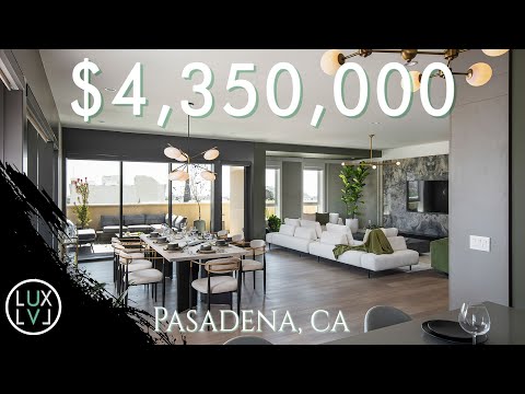 LUXURY PENTHOUSE in the heart of downtown Pasadena listed for $4,350,000