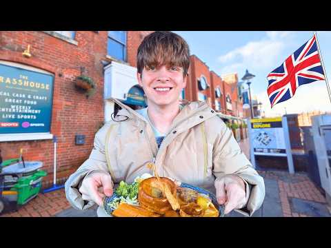 AMERICAN tries a SUNDAY ROAST!!!