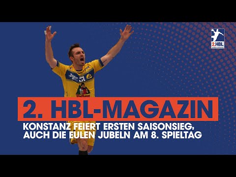 Konstanz feiert ersten Saisonsieg, auch die Eulen jubeln am 8. Spieltag | 2. HBL-Highlightmagazin