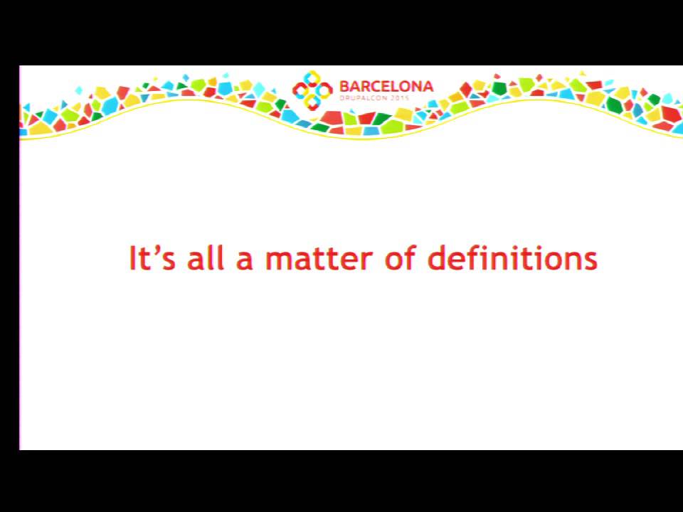 DrupalCon Barcelona 2015: Entity storage, the Drupal 8 way