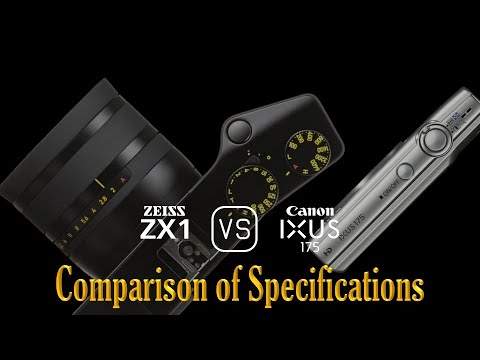 Zeiss ZX1 vs. Canon IXUS 175: A Comparison of Specifications