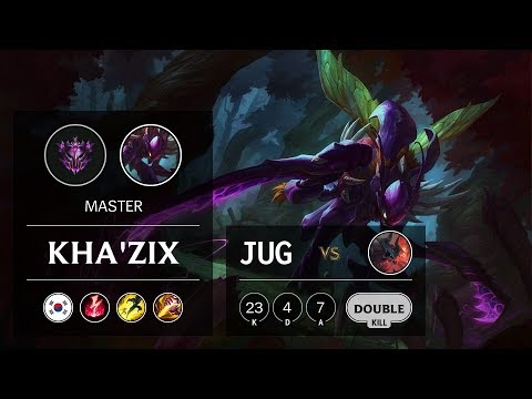 Kha'Zix Jungle vs Aatrox - KR Master Patch 9.9