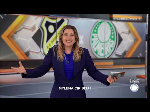Água Santa 2 x 1 Palmeiras Final Jogo de ida Campeonato Paulista 2023 Jogo Completo (Record HD)