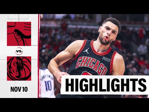 HIGHLIGHTS: Chicago Bulls take down Dallas Mavericks with 3-point barrage