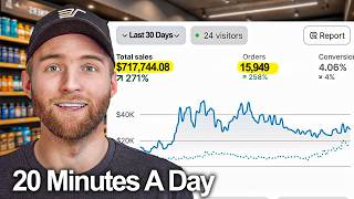 I made $717,744.08 this month selling supplements ($143k MRR)
