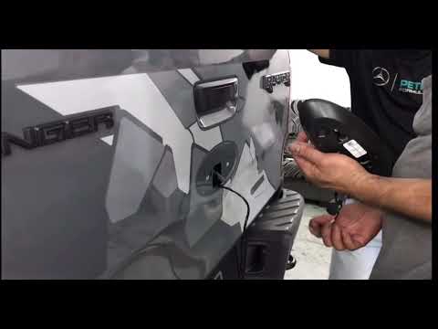 Ford ranger raptor/wildtrak emblem cam replacement